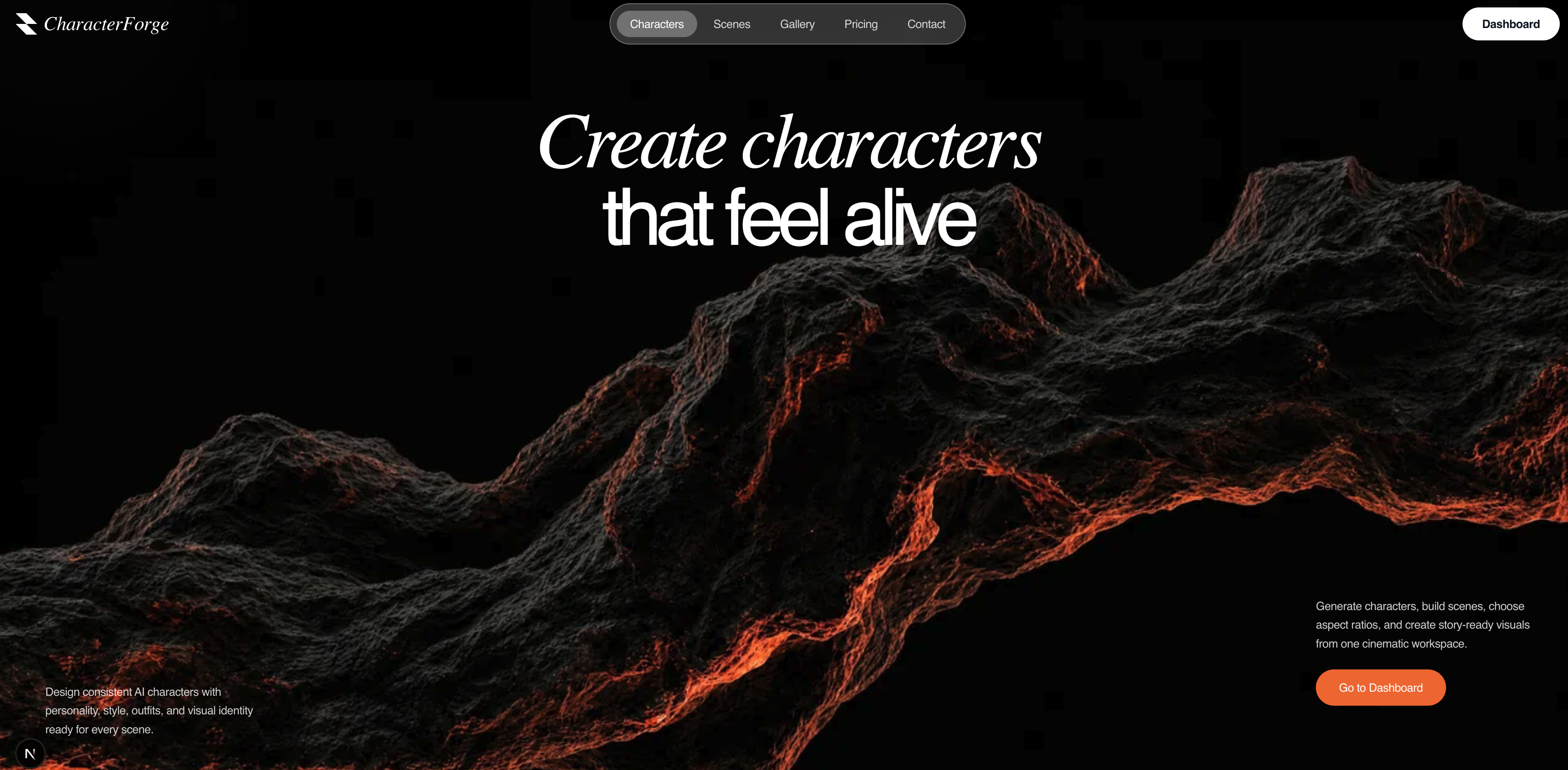 CharacterForge AI cover